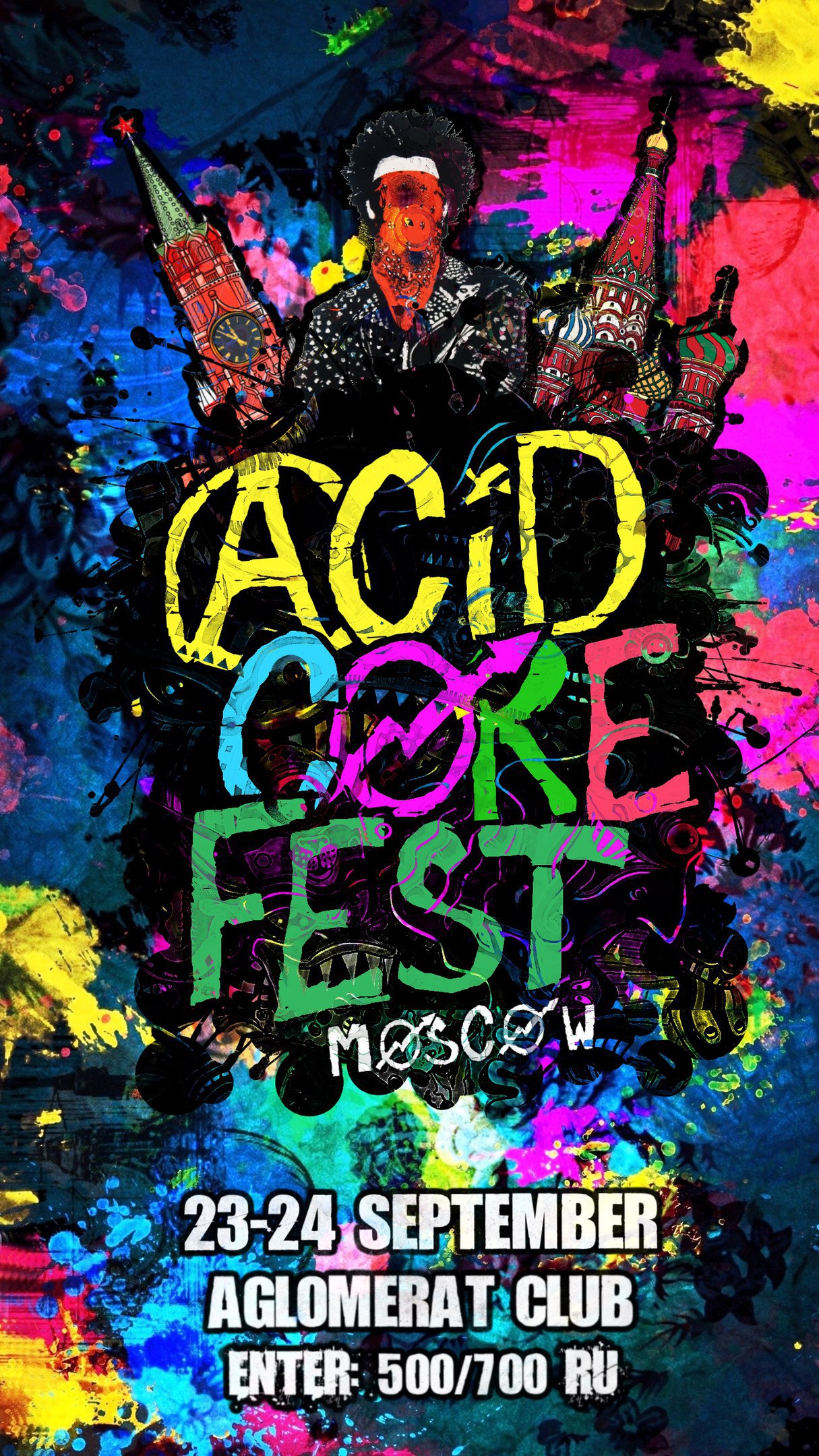 24.09.2016 Acidcorefest.moscowedition @ Anglomerat Club, Moscow (RU)